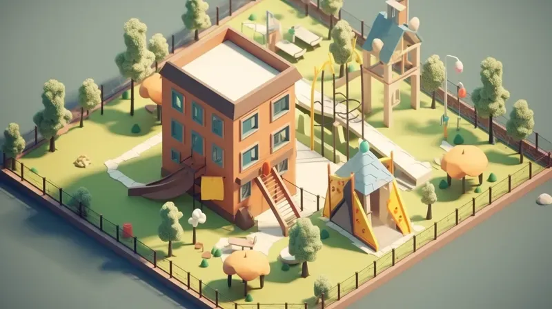 Surreal Isometric Illustration Artworks