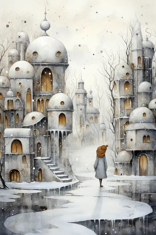 Curvilinear Fantasy Worlds