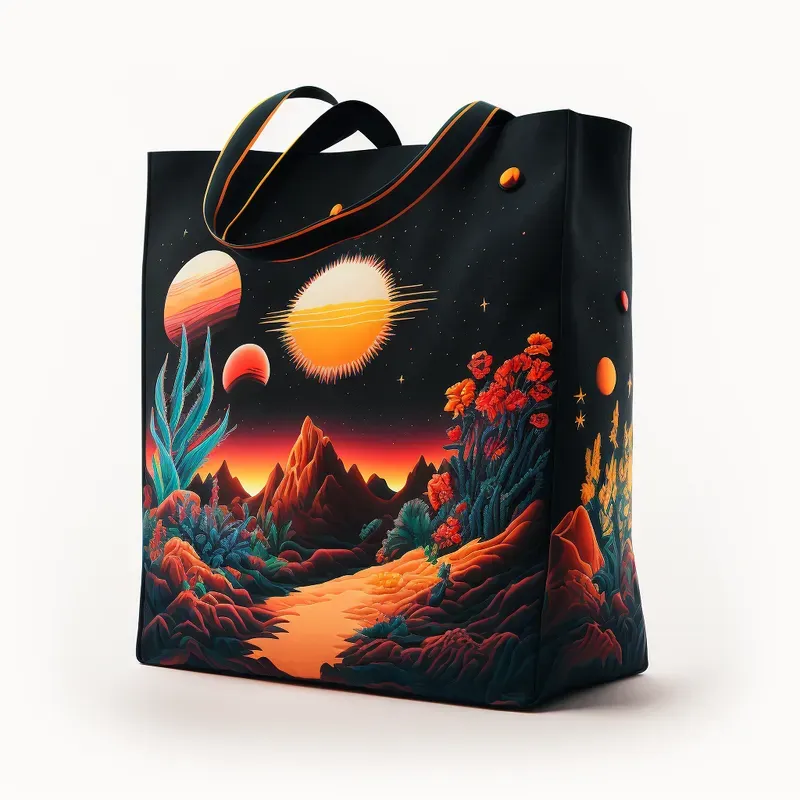 Embroidered Luxury Tote Bag Designs
