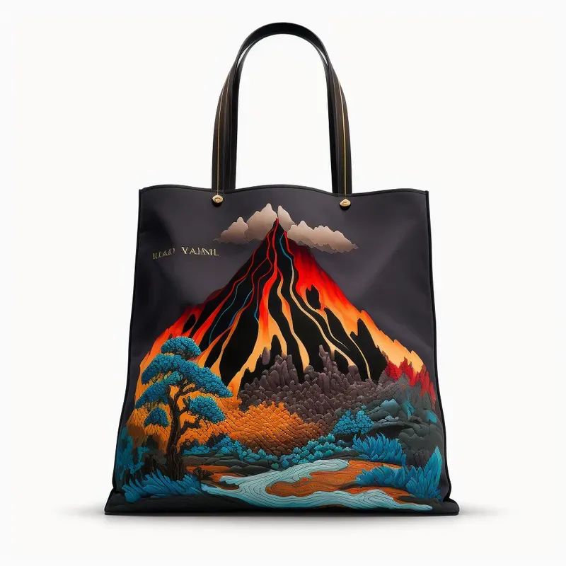 Embroidered Luxury Tote Bag Designs