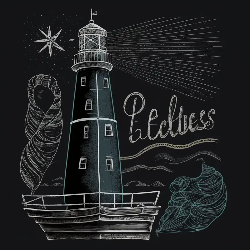 Chalk Board Style Illustrations