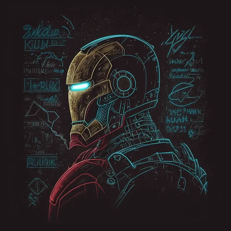 Chalk Board Style Illustrations