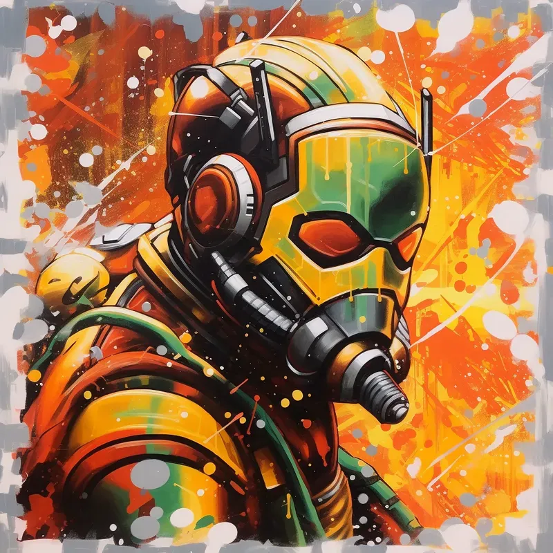 Vibrant Expressions In Graffiti