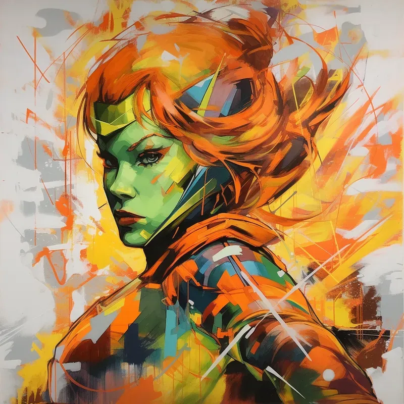 Vibrant Expressions In Graffiti