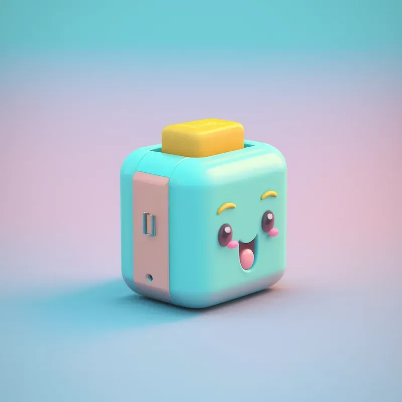Cute 3D Clay Figures