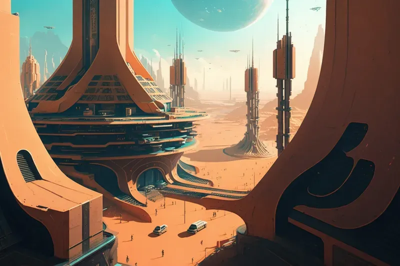 Sci-fi City Landscapes
