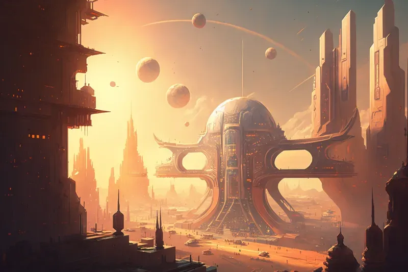 Sci-fi City Landscapes