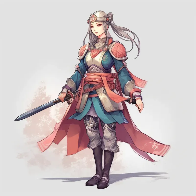 Anime Character Art Illustrations