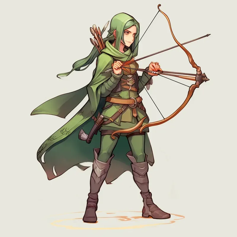Anime Character Art Illustrations