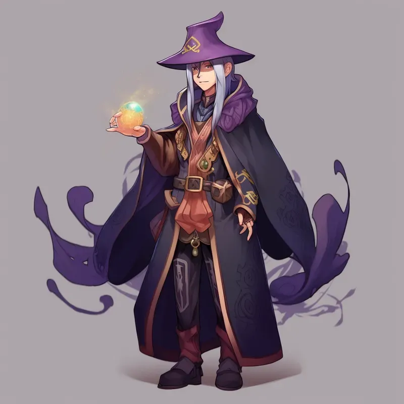 Anime Character Art Illustrations