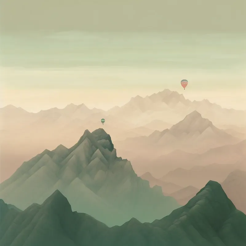 Minimalist Digital Art