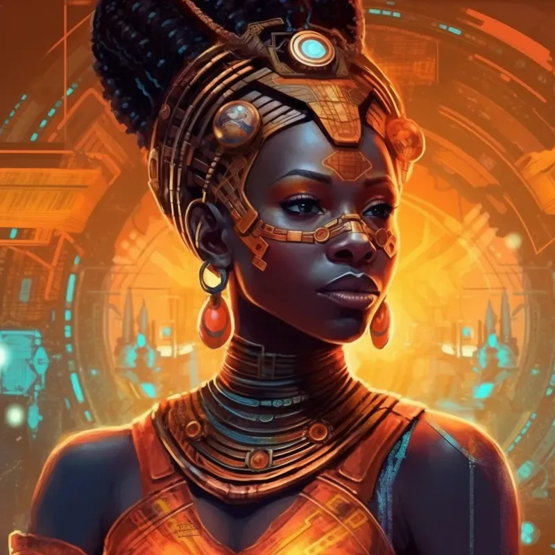 Afrofuturistic Illustrations