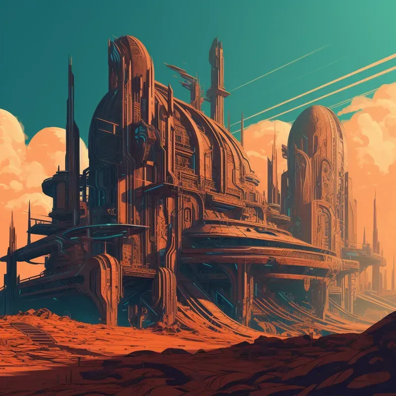 Afrofuturistic Illustrations