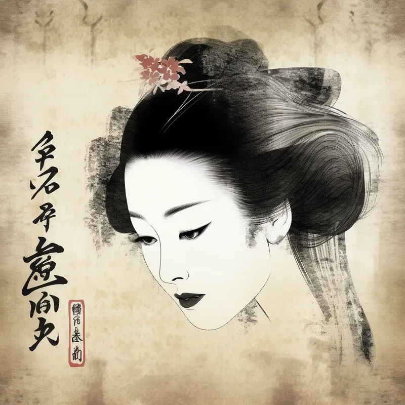 Japanese Calligraphy Paintings