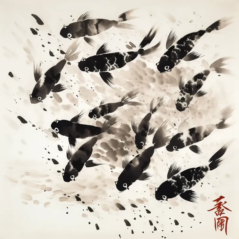 Japanese Calligraphy Paintings