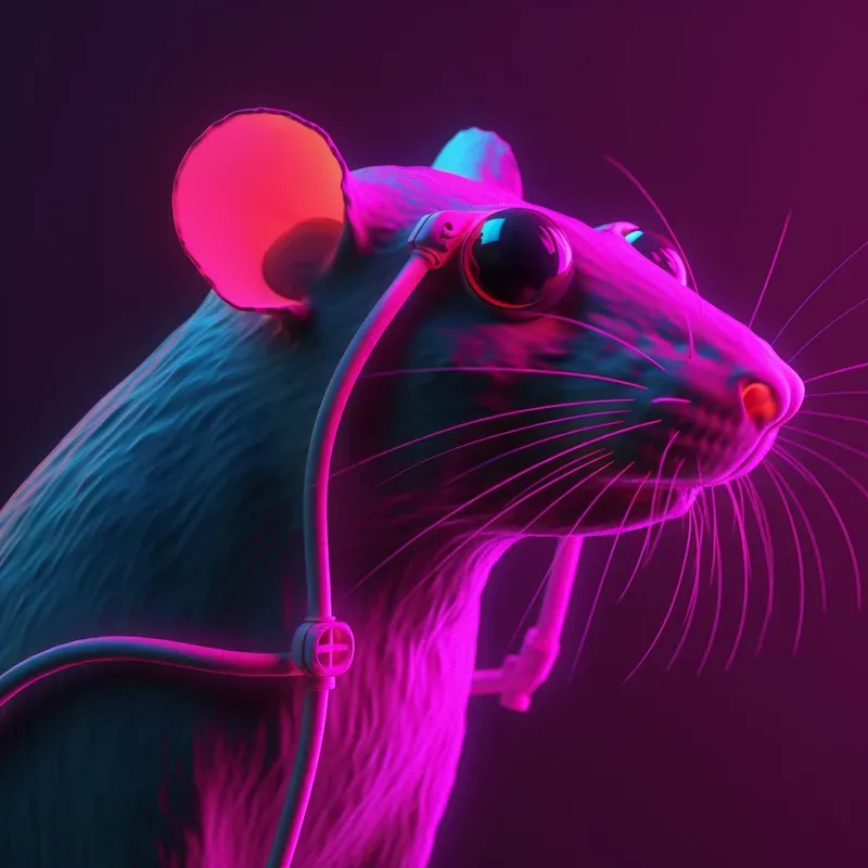 Neon Bionic Animals