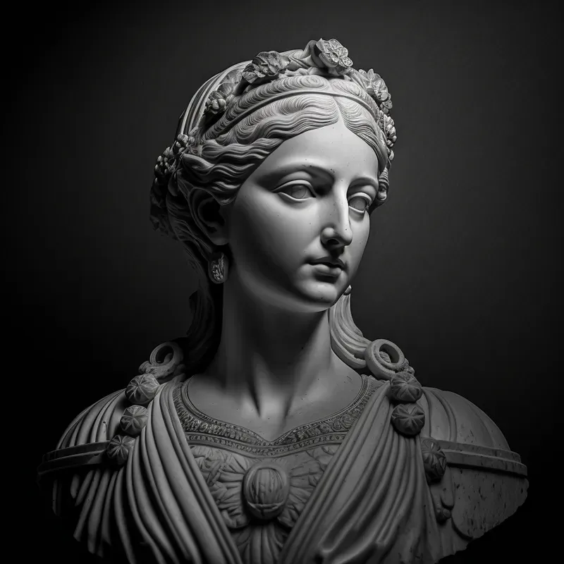 Greek Goddess Busts