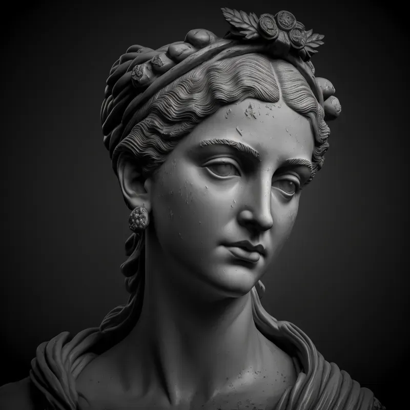 Greek Goddess Busts