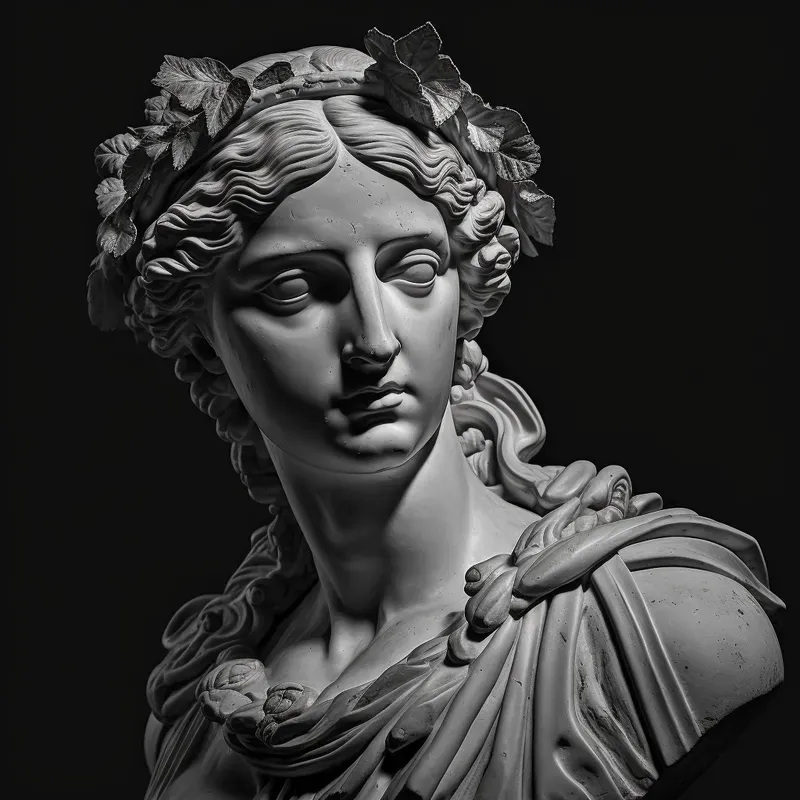 Greek Goddess Busts