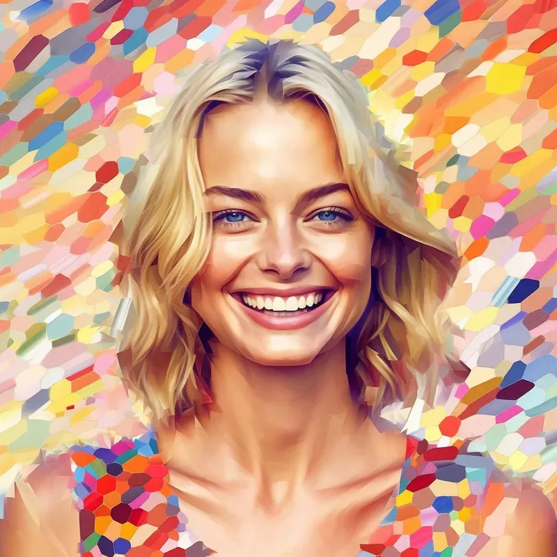 Colorful Abstract Portraits