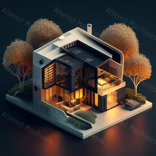 Isometric House Illustrations
