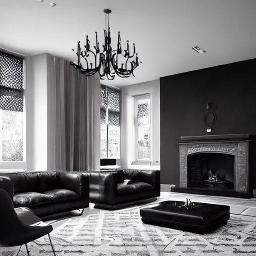 Modern Den Black Interior Designs