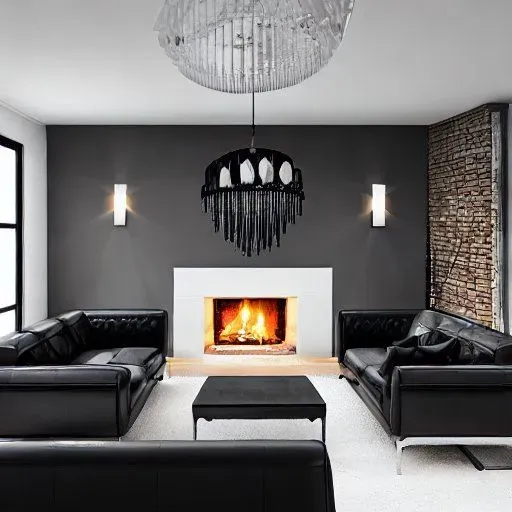 Modern Den Black Interior Designs
