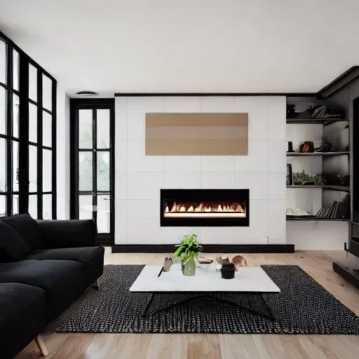 Modern Den Black Interior Designs