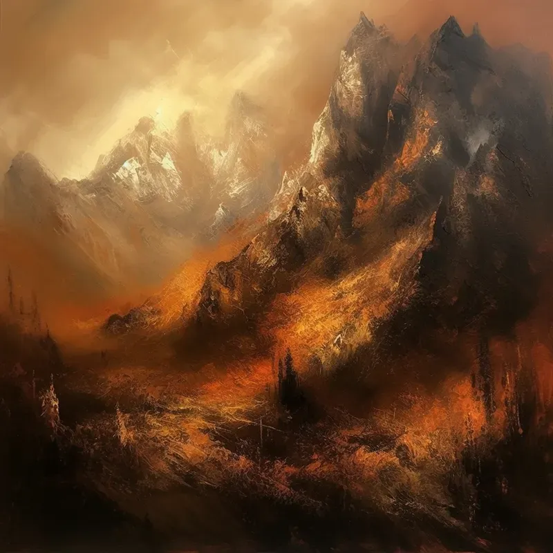 Antique Art Still Lifes And Landscapes