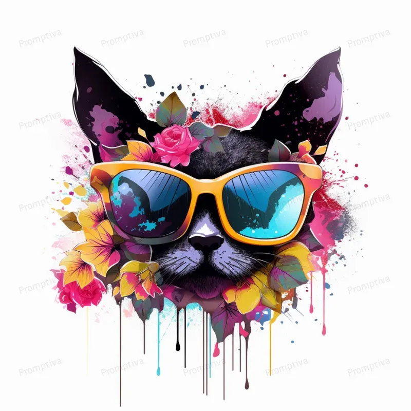Colorful T-shirt Designs Prints