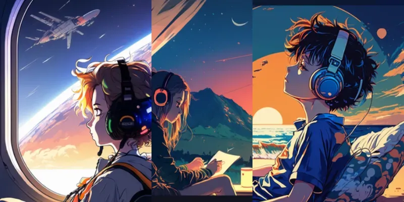 Lofi Music Anime Graphics Wallpapers