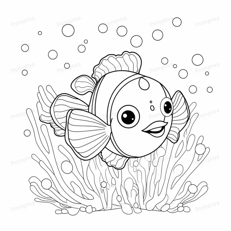 Coloring Pages For Kids Sea Life