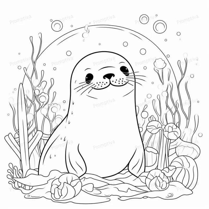Coloring Pages For Kids Sea Life