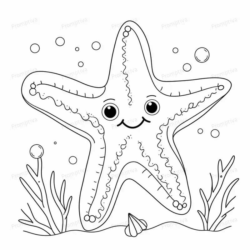 Coloring Pages For Kids Sea Life