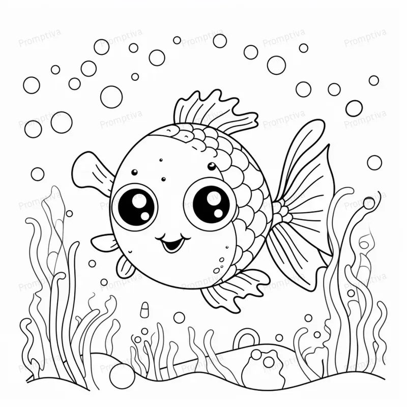 Coloring Pages For Kids Sea Life