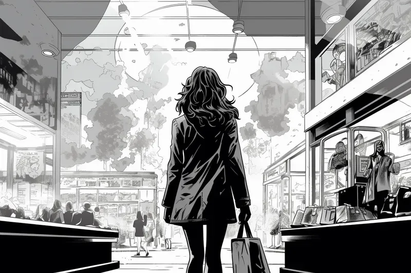 Urban Comic Book Art Stories
