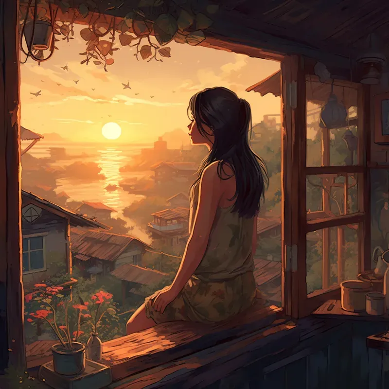 Pixelart Window Views