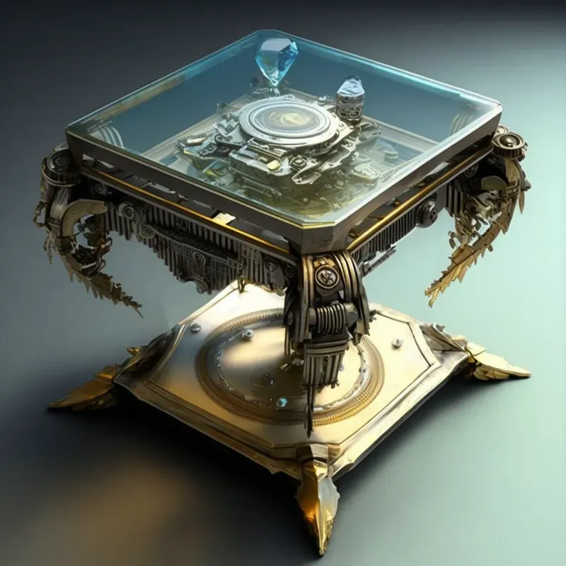Any Objects Futuristic Mechanical Style
