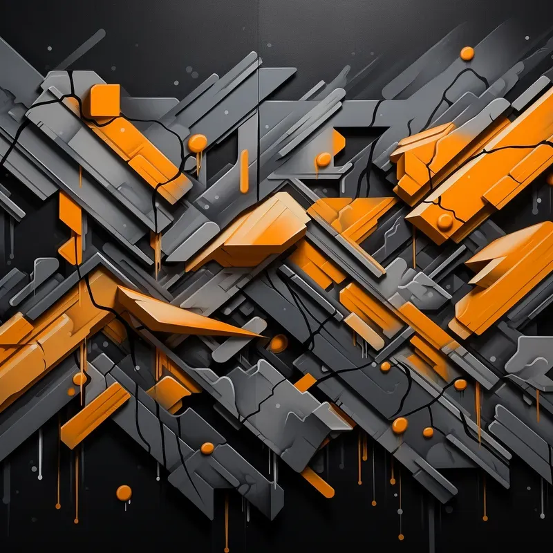 Abstract Graffiti