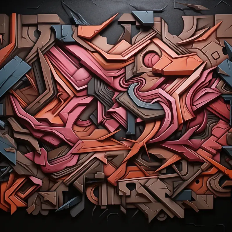 Abstract Graffiti