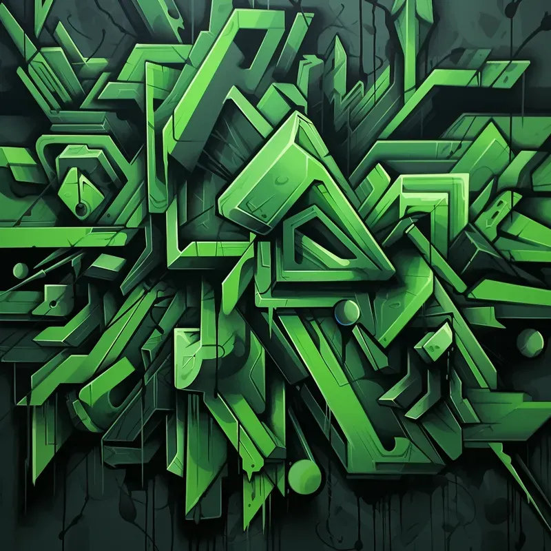 Abstract Graffiti