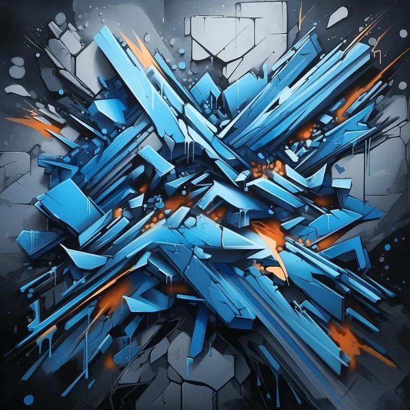 Abstract Graffiti