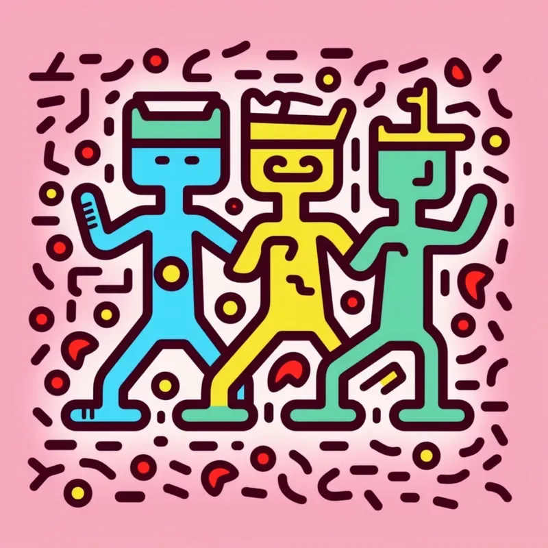 Funny Flat Designs