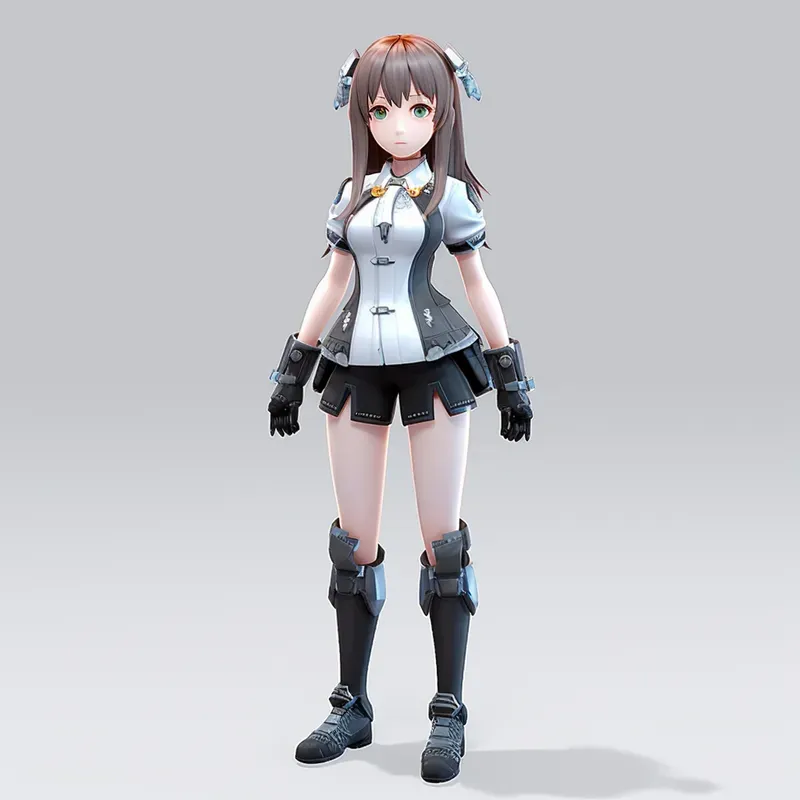 Anime 3D Characters