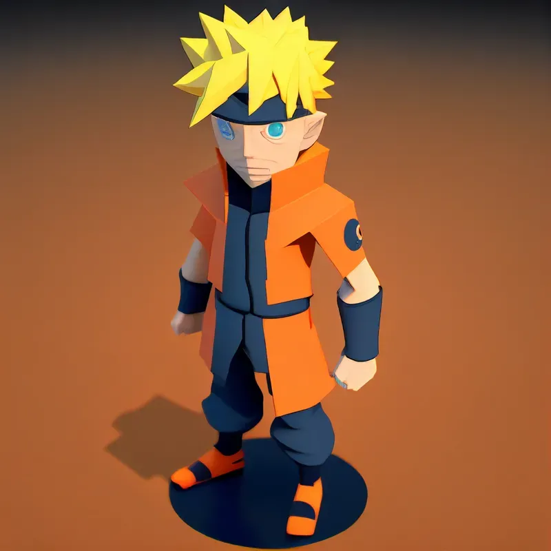 Voxel Anime Characters