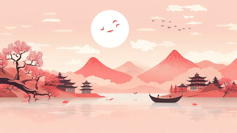 Ancient Chinese Landscape Painting Style