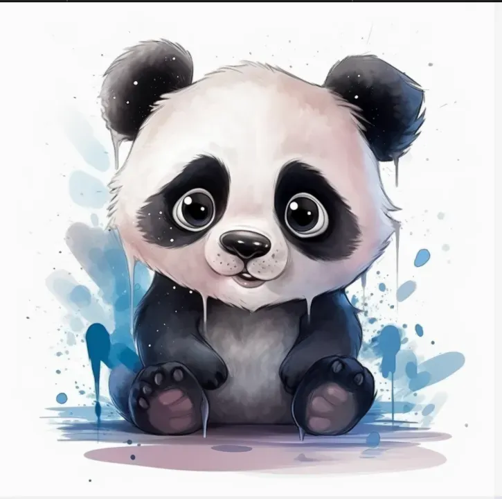 Cute Watercolor Animals For Kids
