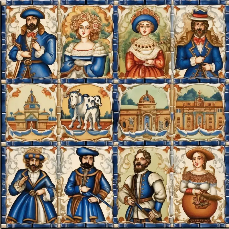 Azulejo Style Patterns