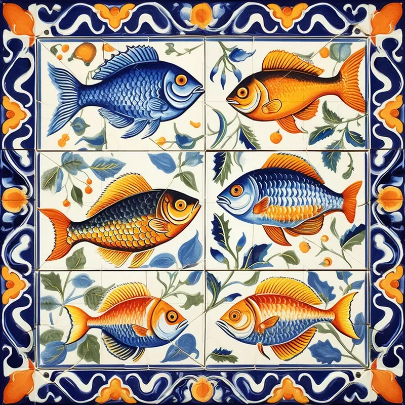 Azulejo Style Patterns
