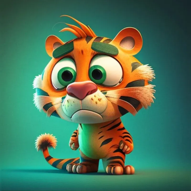 3D Animals Cartoon Style